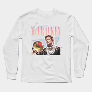 Ernie McCracken \/\/ Retro Fan Design Long Sleeve T-Shirt